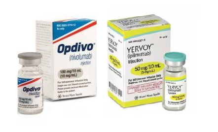 Opdivo+Yervoy唯一一个双重免疫治疗方法!
